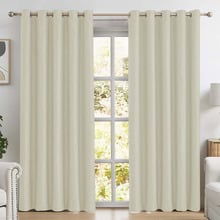 Thornton Swirl Room Darkening Eyelet Curtains (Set of 2)